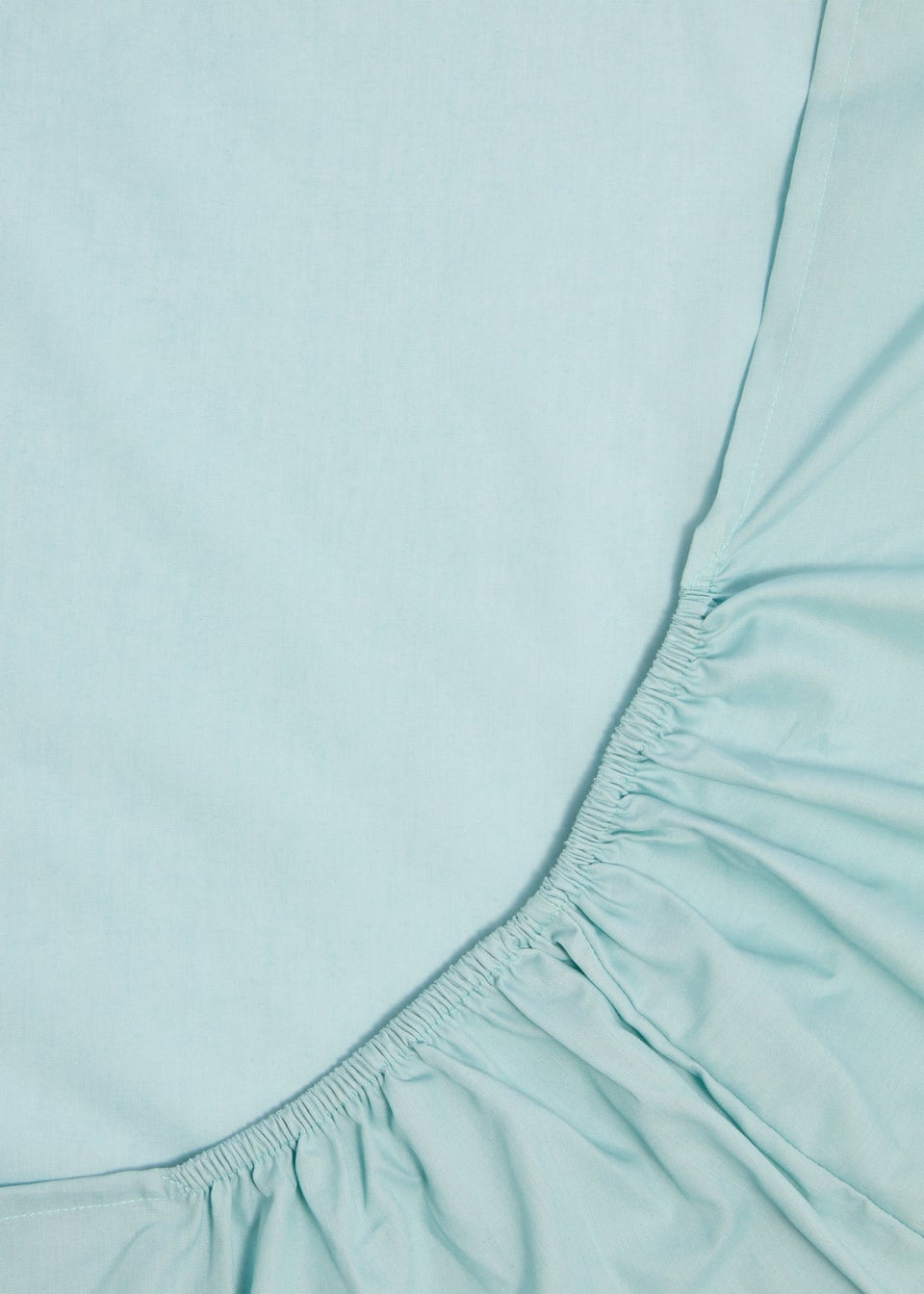 Blue Polycotton Fitted Bed Sheet ( 144 Thread Count)