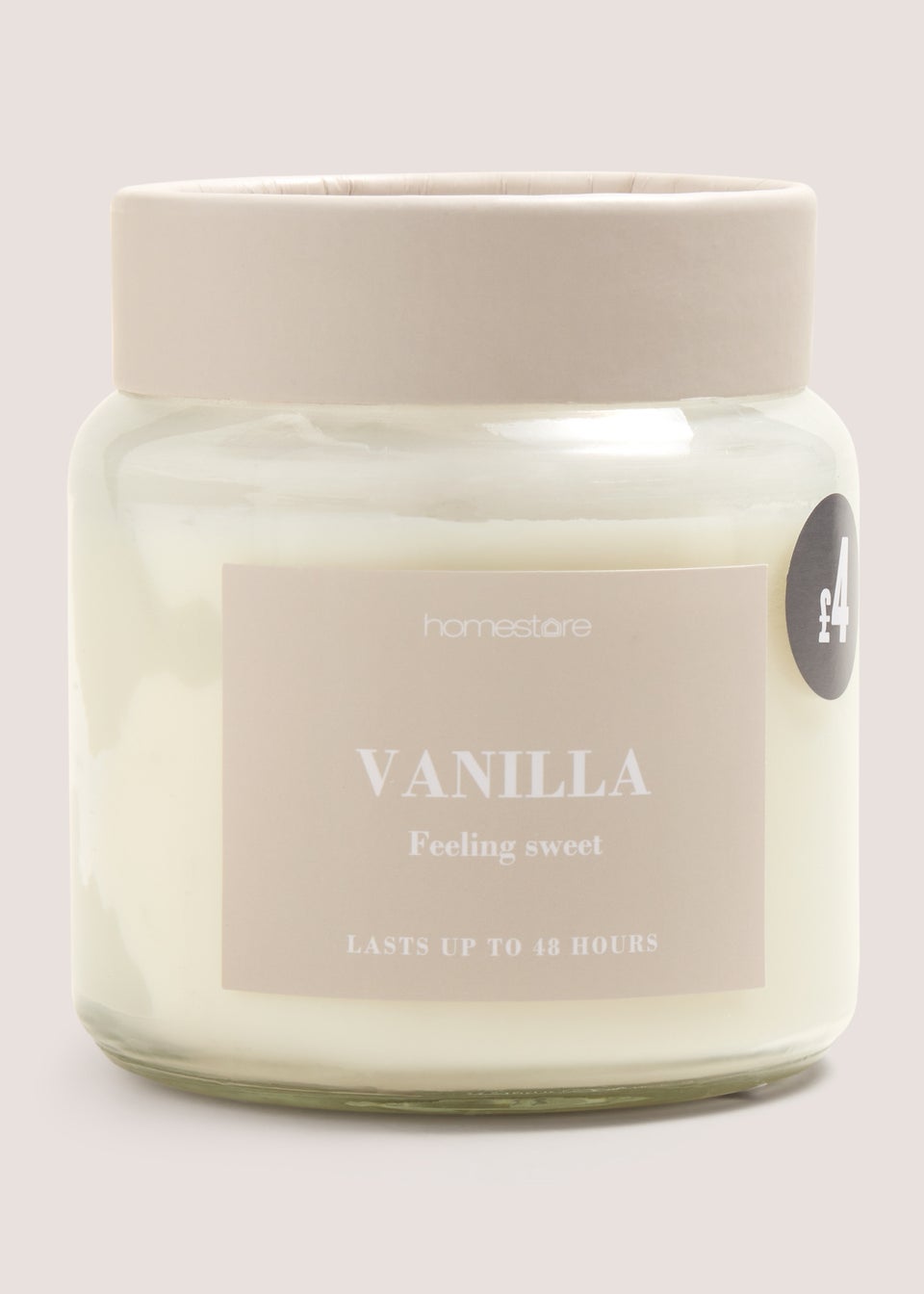 Vanilla Scented Jar Candle (340g)