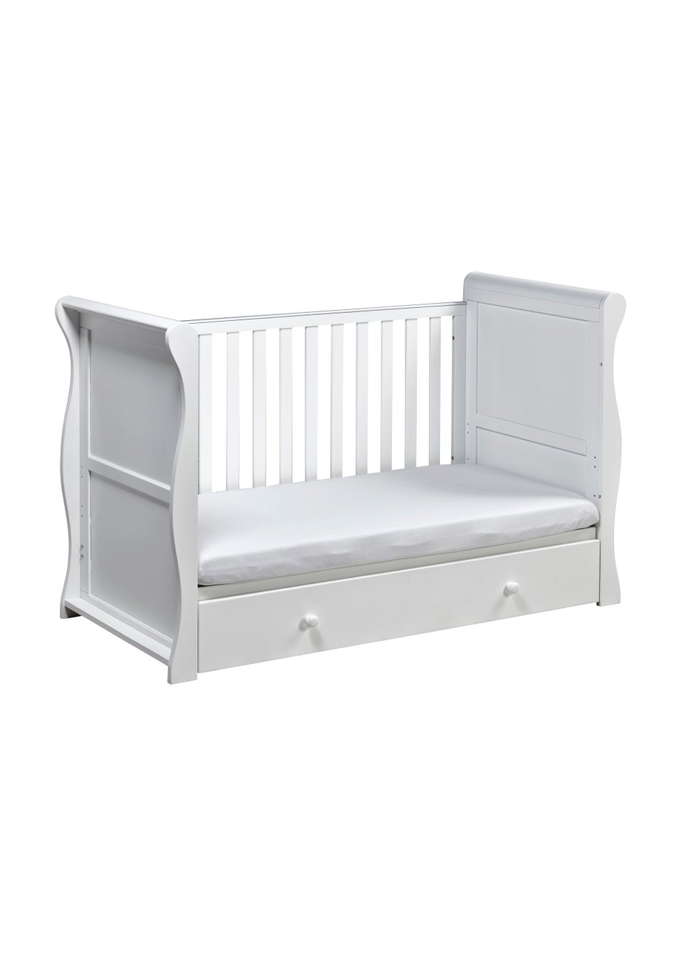 East Coast Nebraska Sleigh Cot Bed