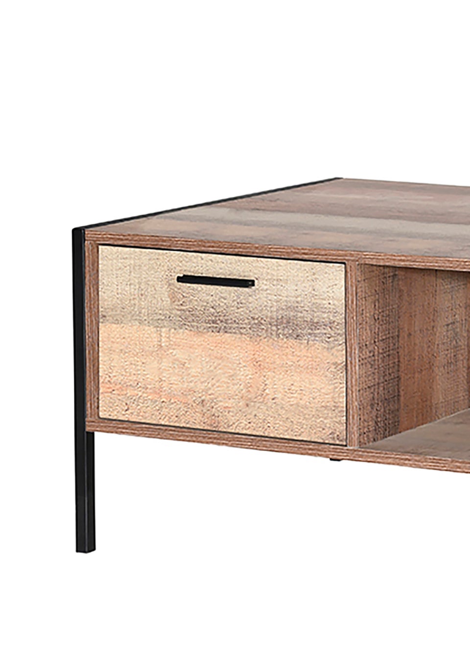 LPD Furniture Hoxton Coffee Table With Drawers (400x600x1238mm)