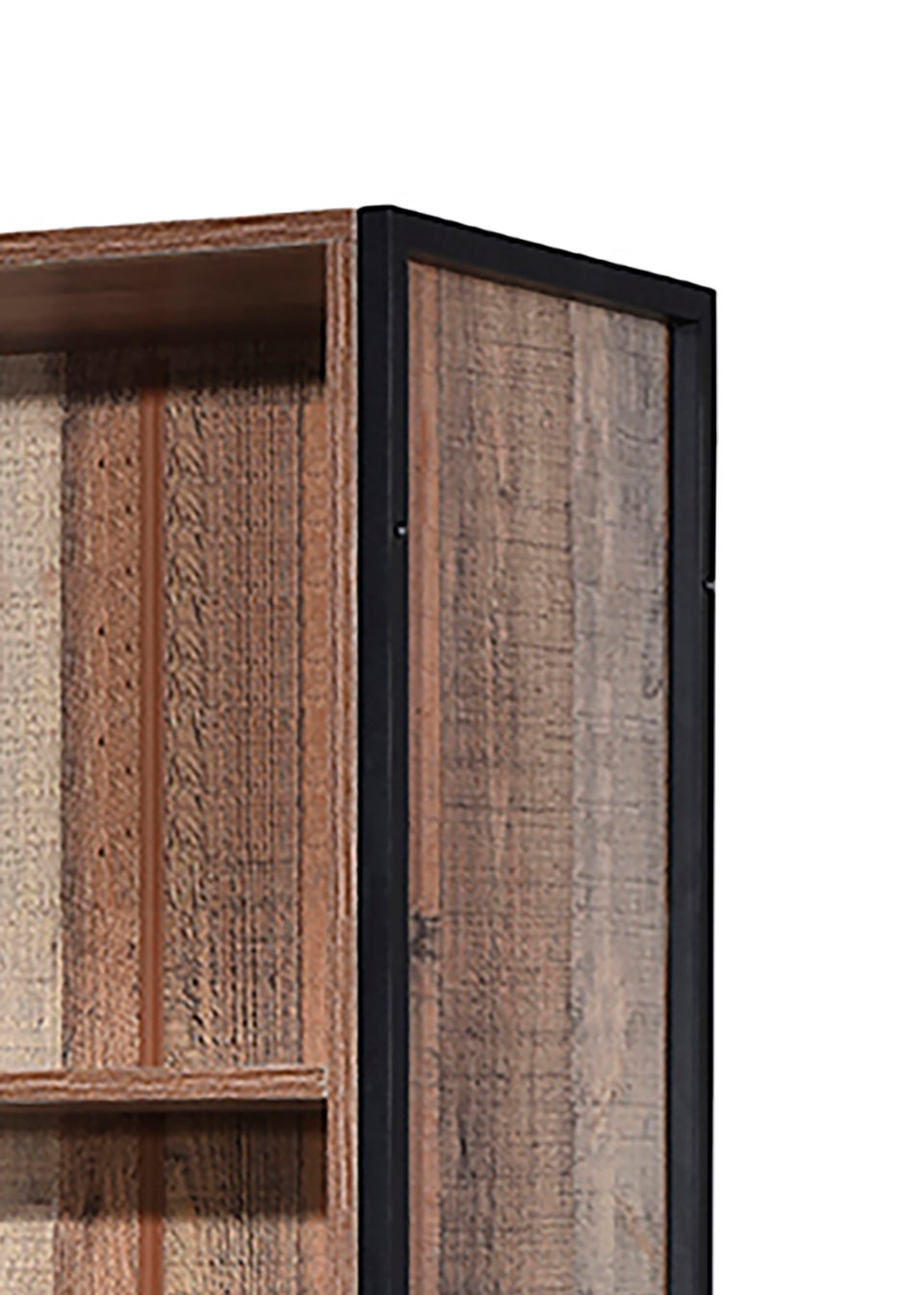 LPD Furniture Hoxton Bookcase-Display Cabinet (1600x400x638mm)