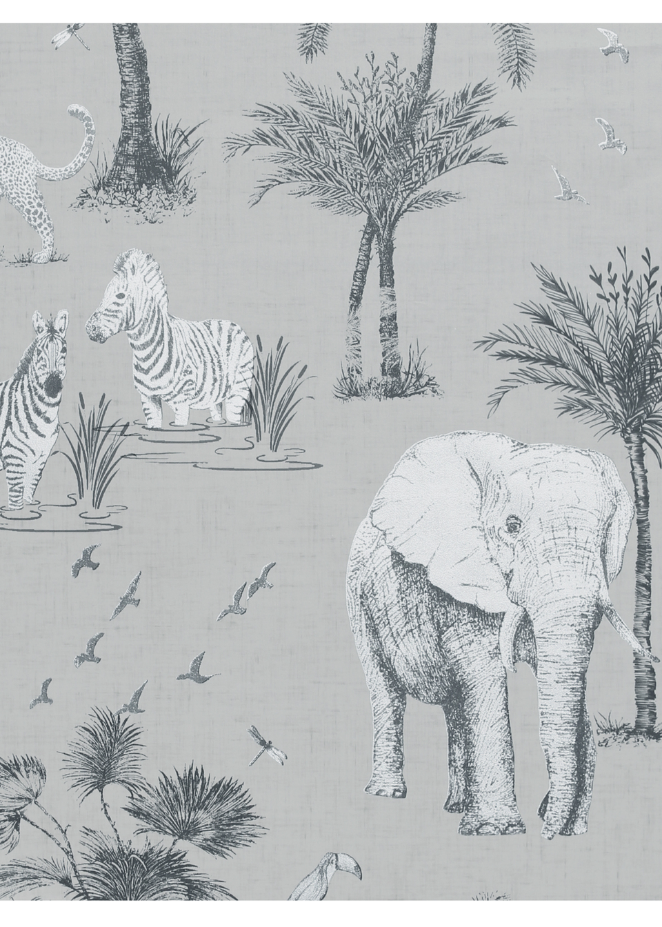 Arthouse Safari Lagoon  Wallpaper