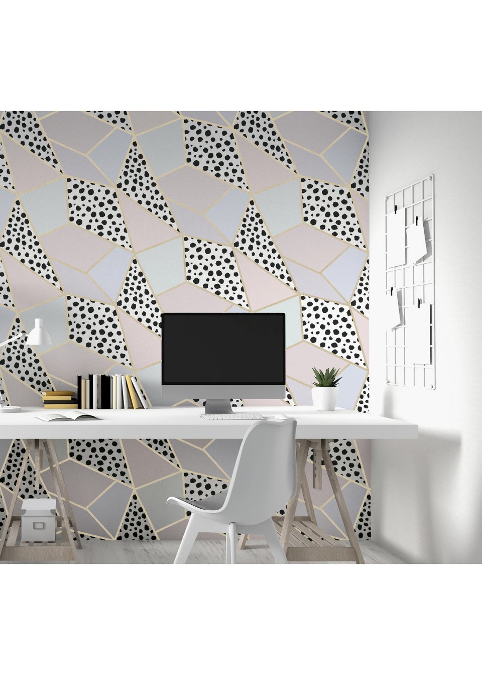 Arthouse Dalmatian Fragment Wallpaper