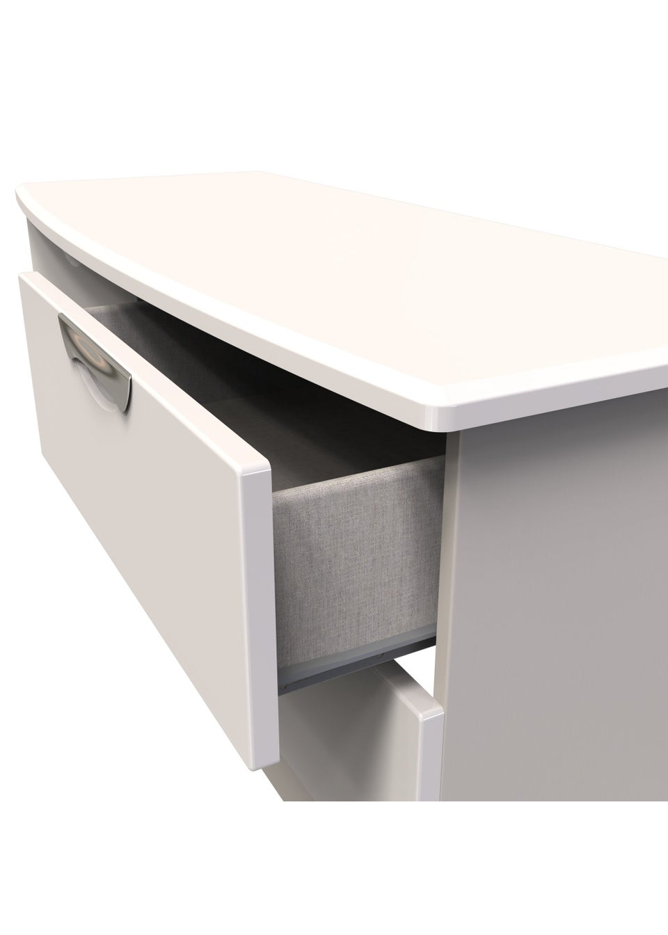 Swift Bordeaux 4 Drawer End of Bed Chest (50.5cm x 41.5cm x 112cm)