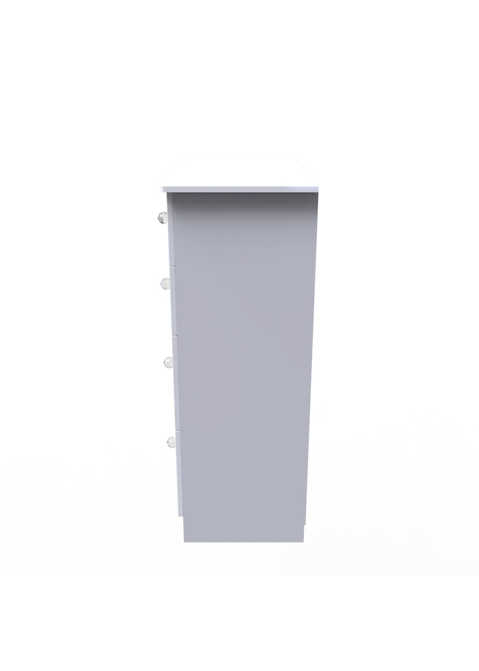 Swift Brilliance 4 Drawer Chest (107.5cm x 41.5cm x 76.5cm)