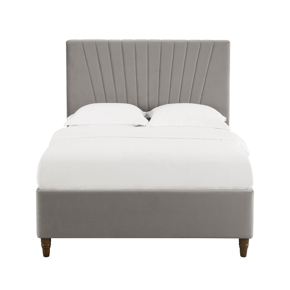 LPD Furniture Lexie Double Bed Silver