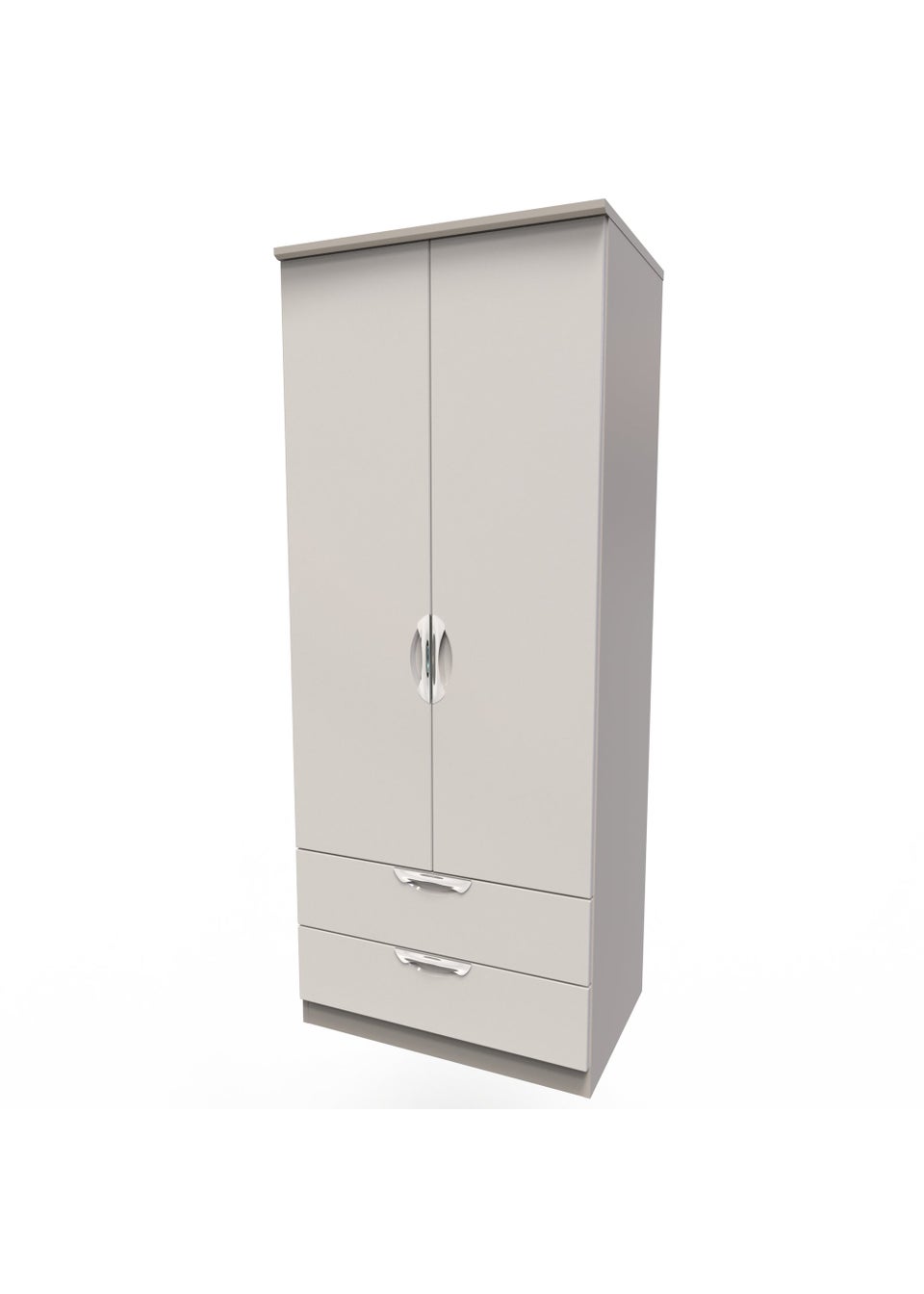 Swift Bordeaux 2 Door 2 Drawer Wardrobe (182.5cm x 53cm x 74cm)
