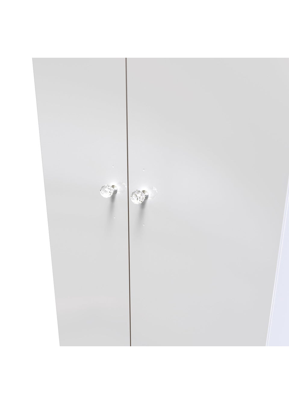 Swift Brilliance 2 Door Wardrobe (182.5cm x 53cm x 74cm)