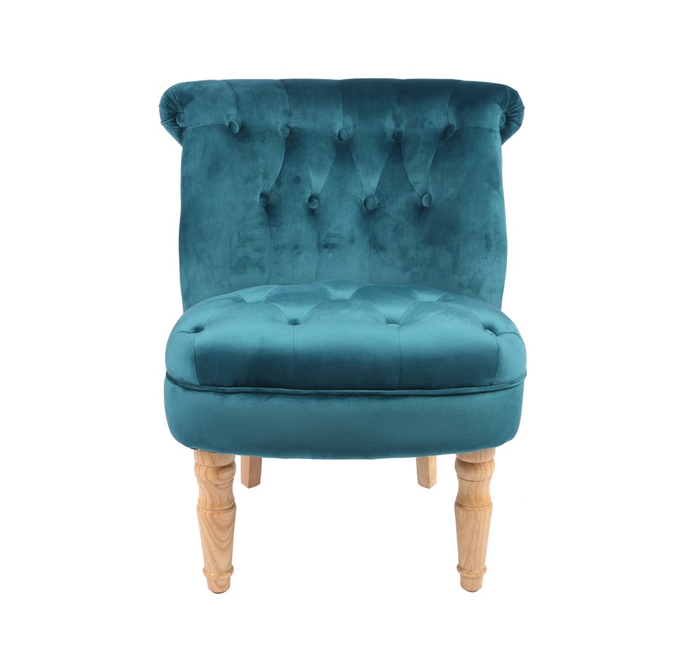 LPD Furniture Charlotte Chair Teal (690x640x770mm)
