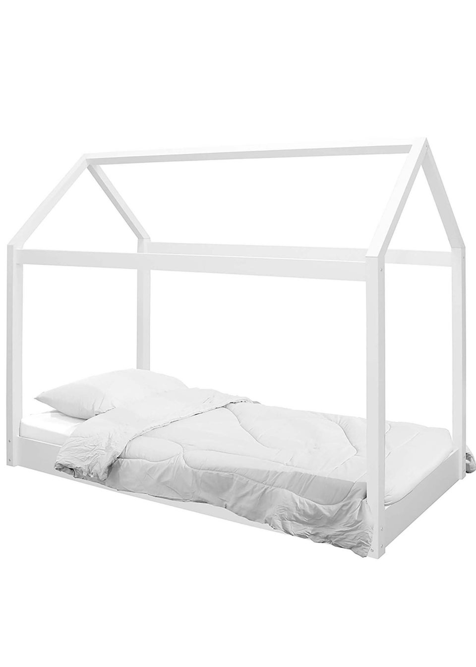 LPD Furniture Hickory 3 Bed White