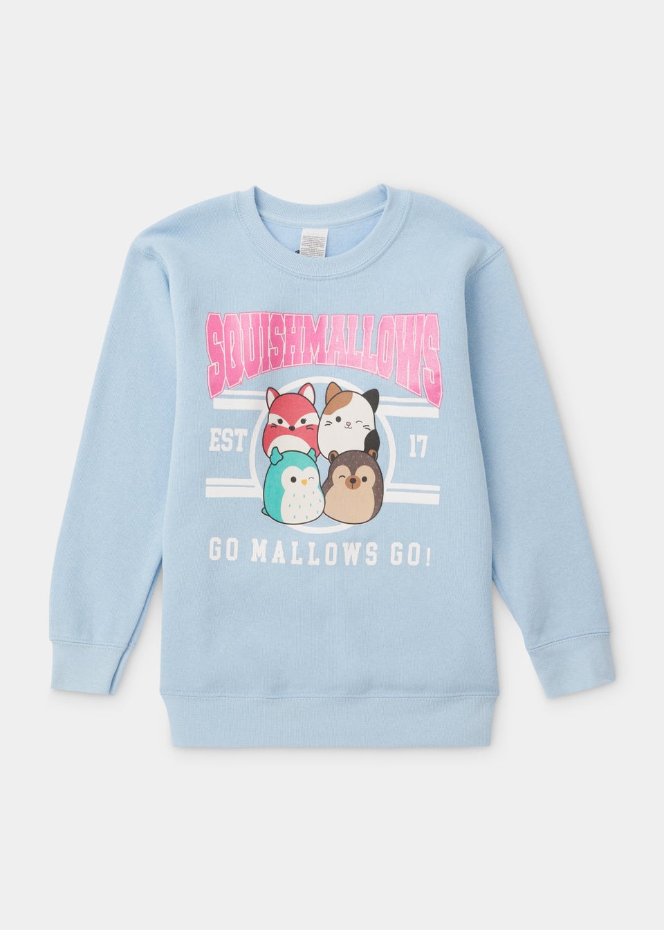 Kids Blue Squishmallows Sweatshirt (5-13yrs)