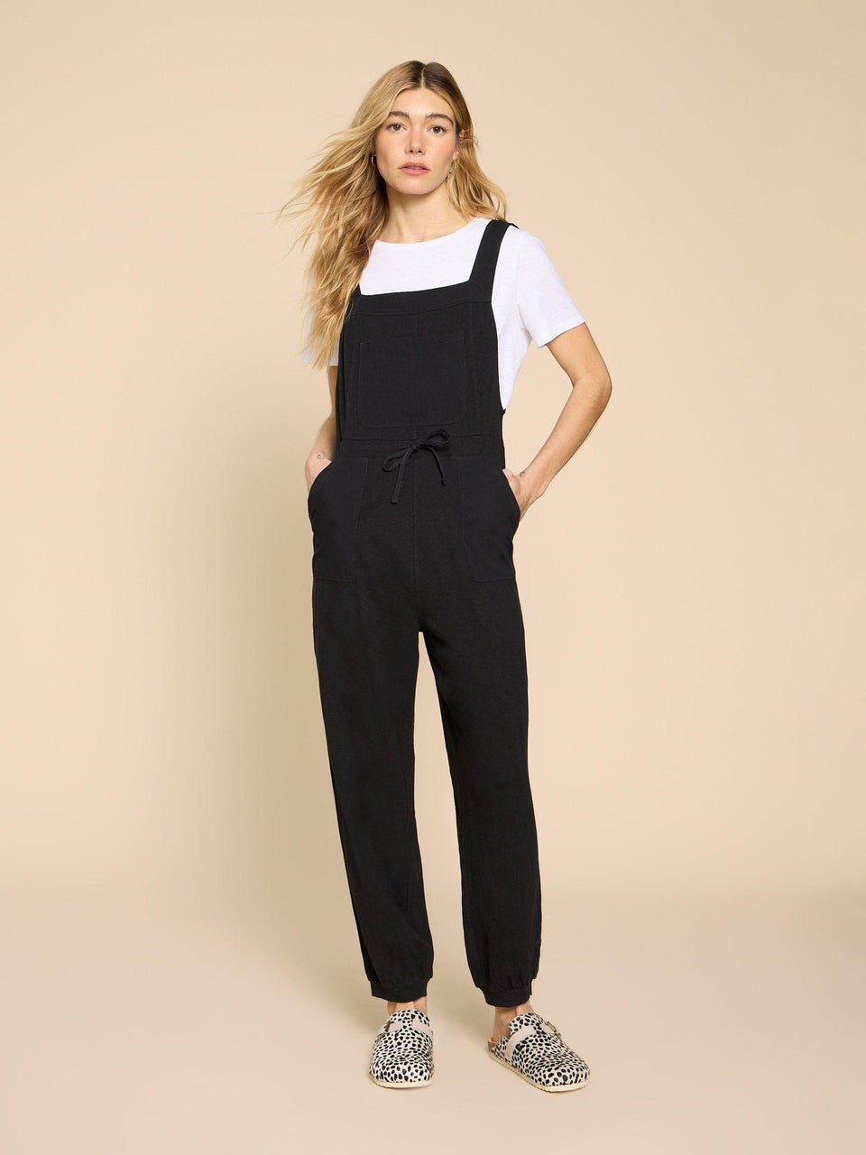 White stuff horizon linen jumpsuit outlet