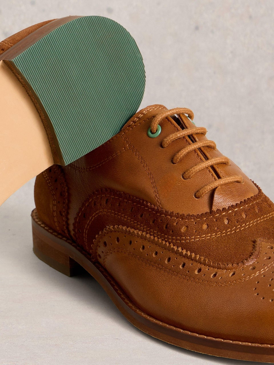 Lederhalbschuhe Thistle