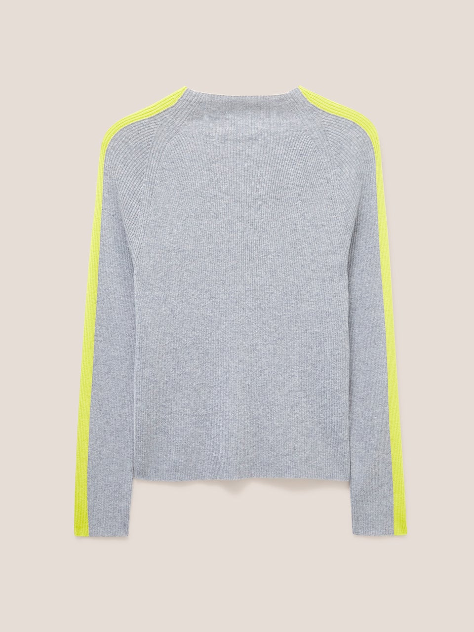 Pop Pullover mit Rippenstruktur