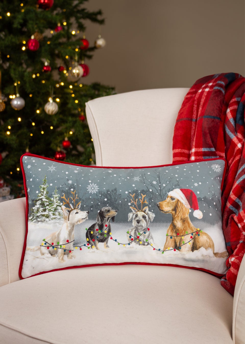 Christmas cushions on sale matalan