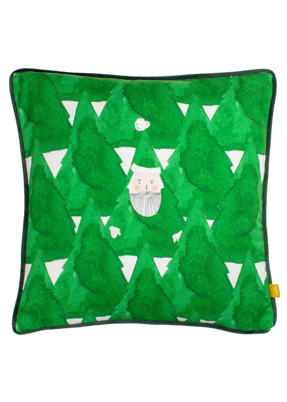 furn. Hide & Seek Santa Filled Cushion (43cm x 43cm x 8cm)