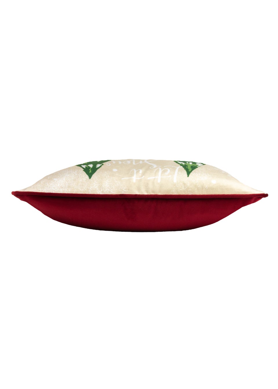 furn. Jolly Santa Festive Filled Cushion (43cm x 43cm x 8cm)