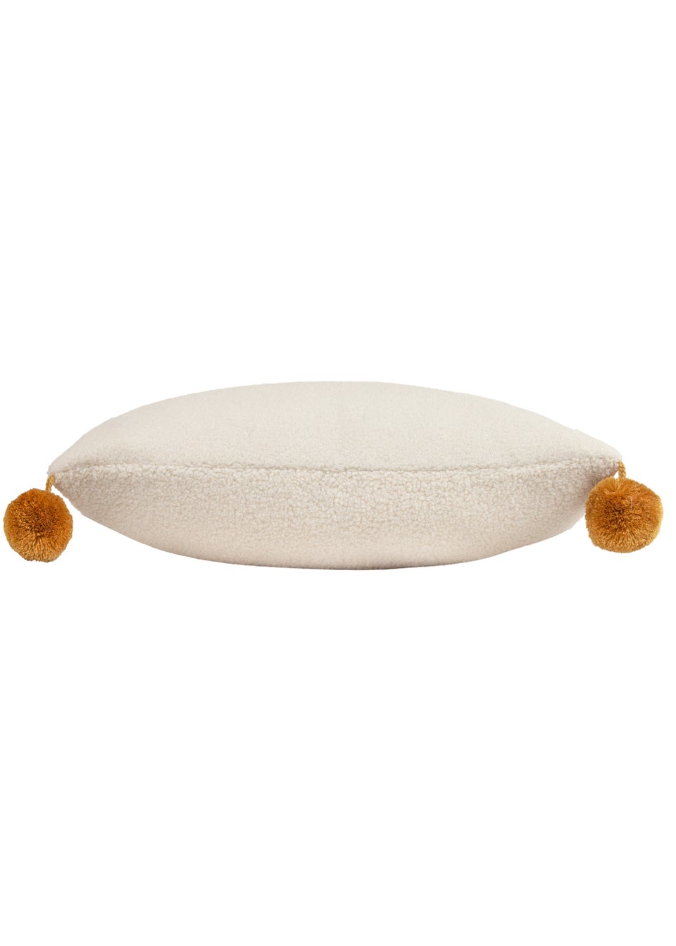 furn. Pom-Poms Ice Ice Baby Filled Cushion (43cm x 43cm x 8cm)