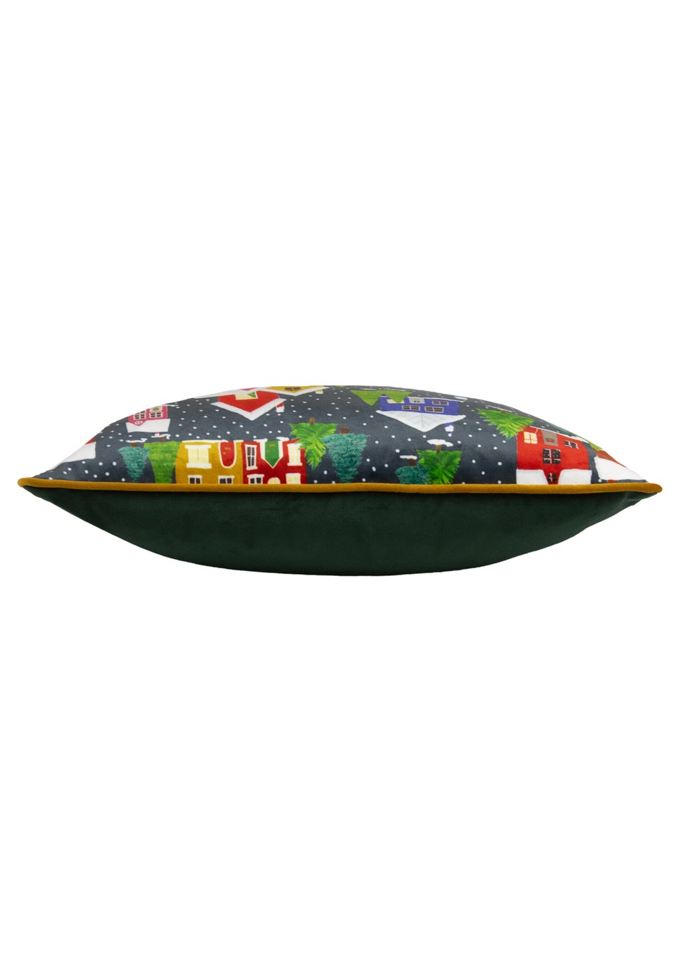 furn. Christmas Together Twilight Town Filled Cushion (43cm x 43cm x 8cm)