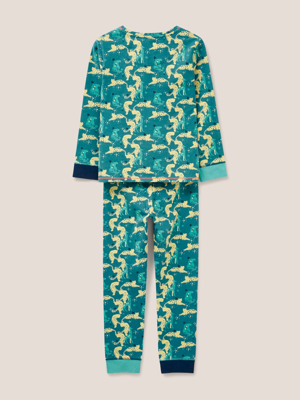 Pyjama-Set mit Tiger-Print