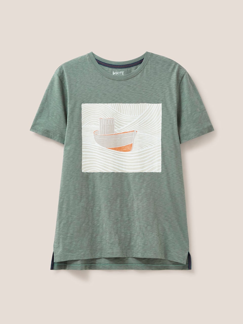 Trawler T-Shirt mit Schiffsmotiv