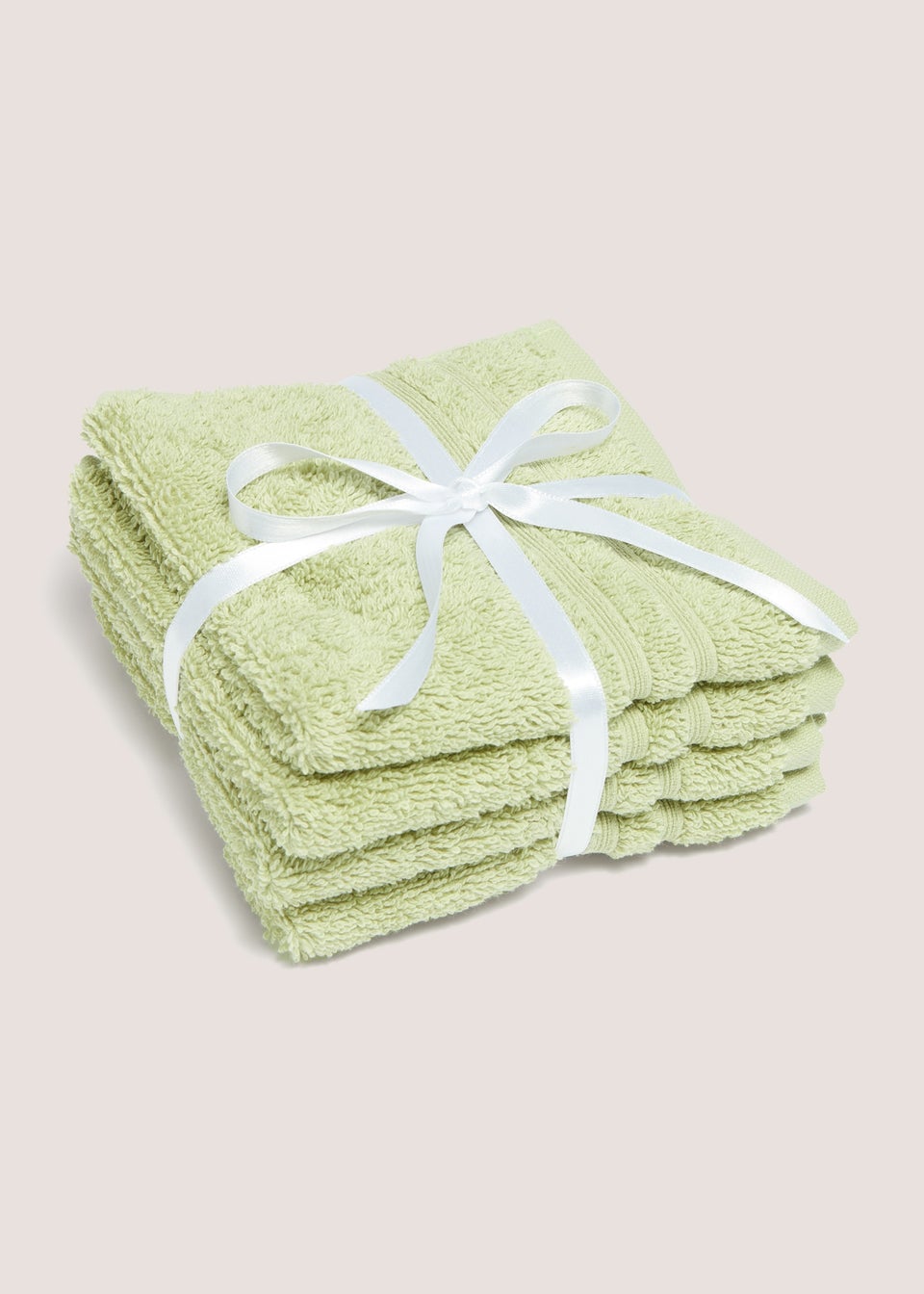 Green 100% Egyptian Cotton Face Cloth