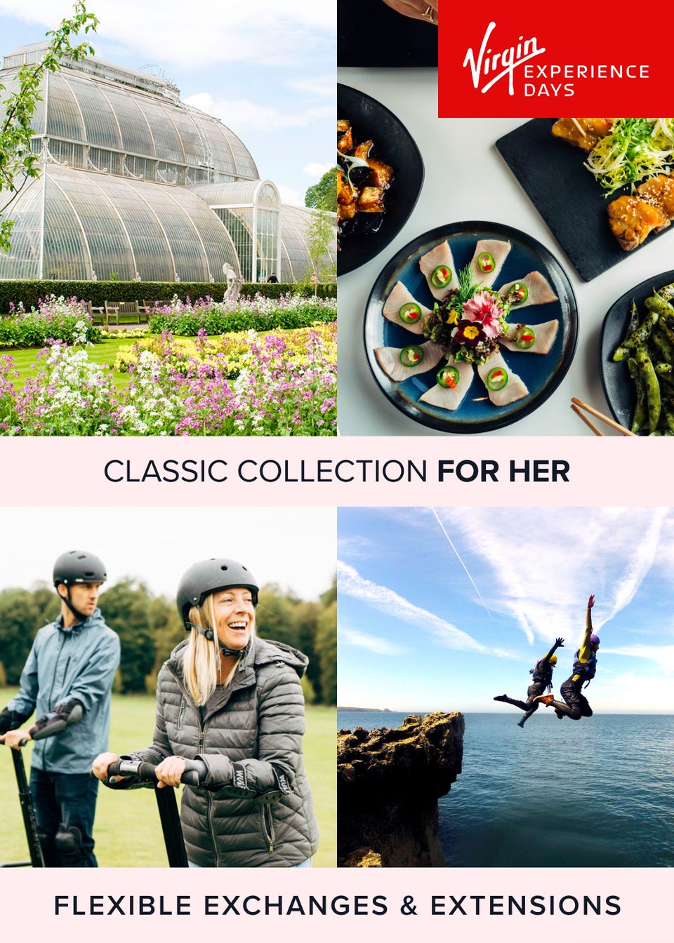 Virgin Experience Days Classic Collection for Her