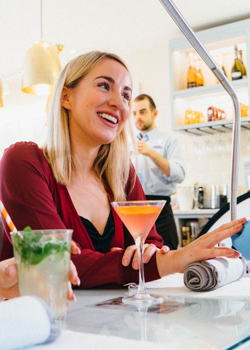 Virgin Experience Days Hunky Dory Manicure with Cocktail at London Grace