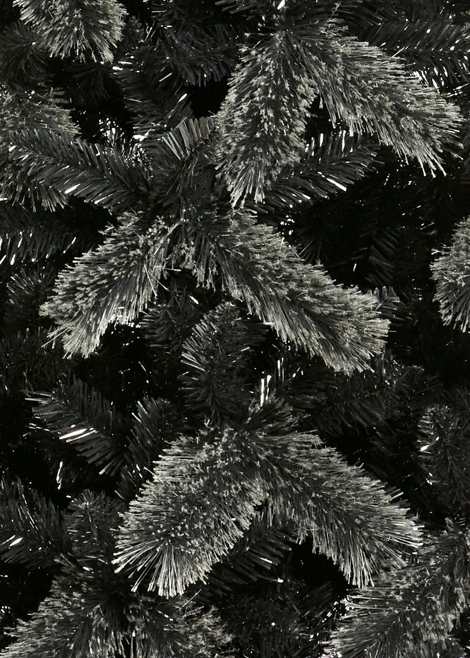 Premier Decorations Black Tipped Fir Tree 6ft