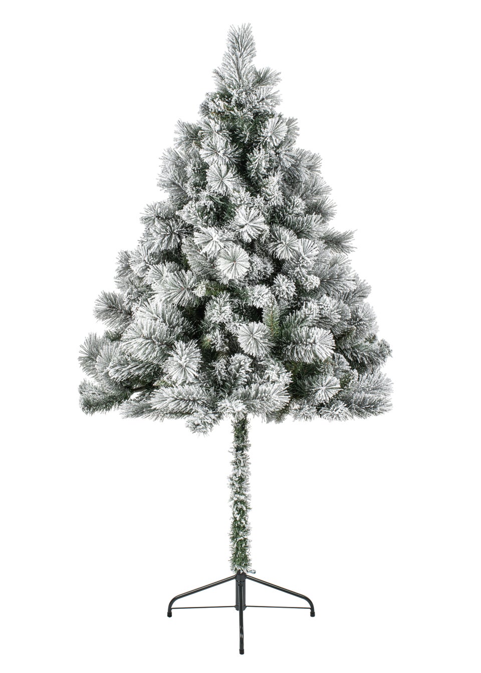 Premier Decorations Flocked Parasol Christmas Tree 1.8m