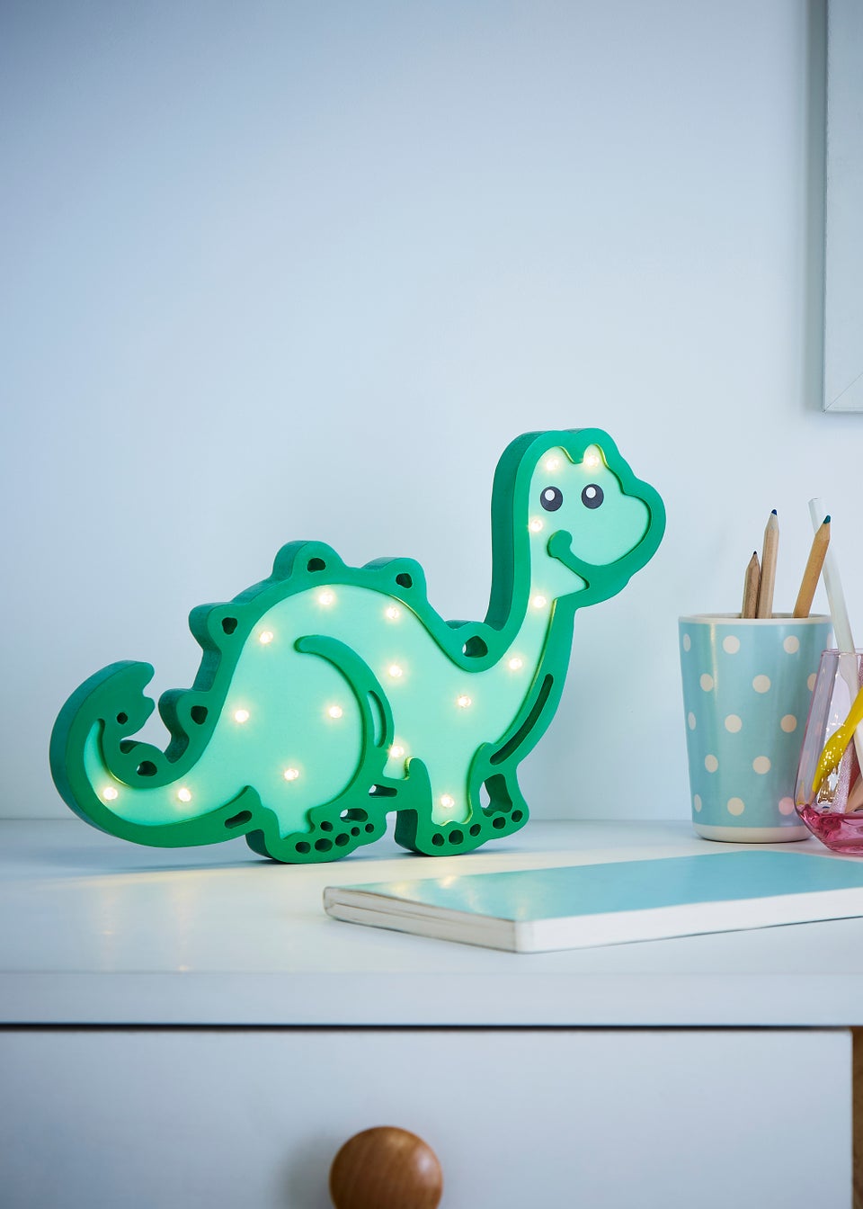 Glow Dinosaur Light (19cm x 30cm x 2.5cm)