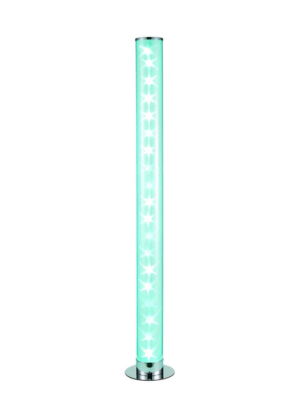 Glow LED Galaxy Cylinder Floor Lamp with Remote Control (99.5cm x 15cm)
