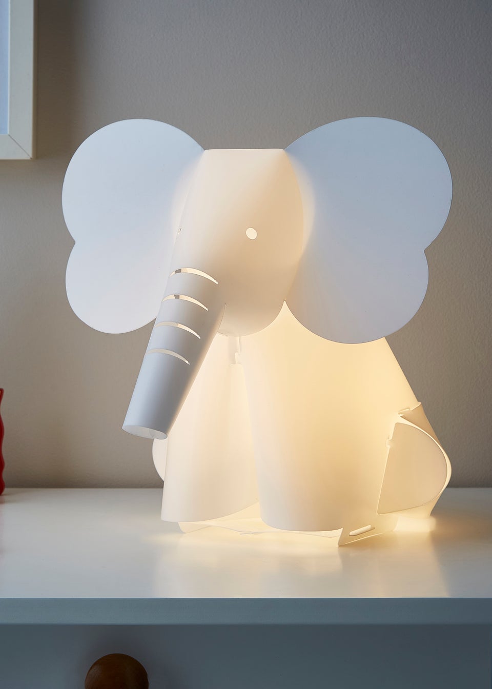 Small top elephant lamp