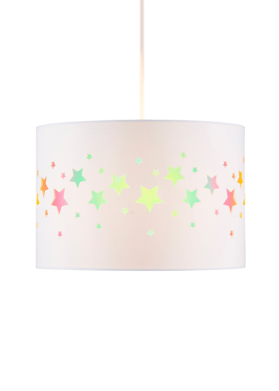 Glow Stars Iridescent Easyfit Light Shade