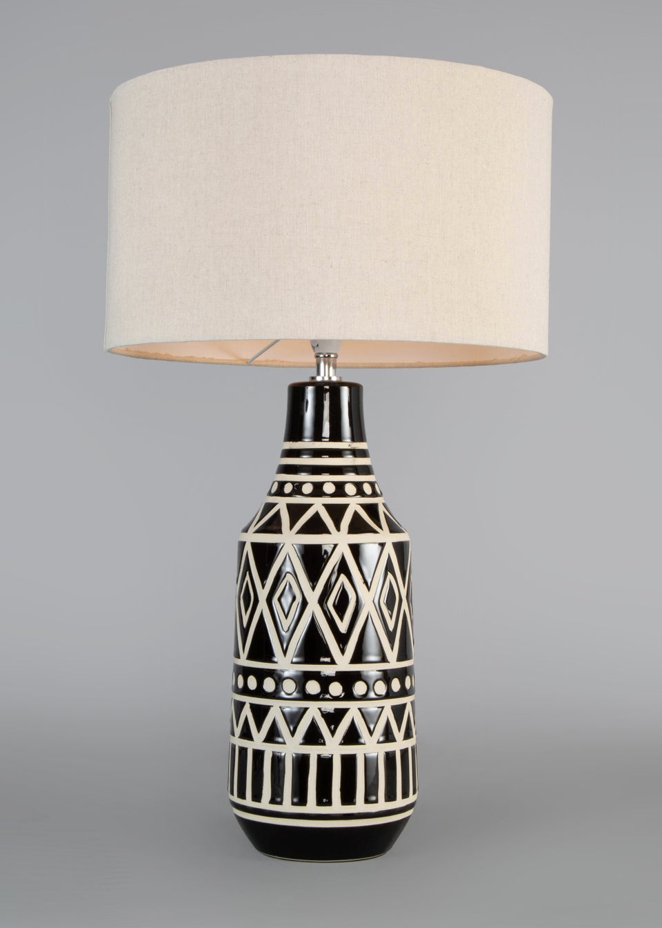 BHS Odin Rustic Tribal Table Lamp