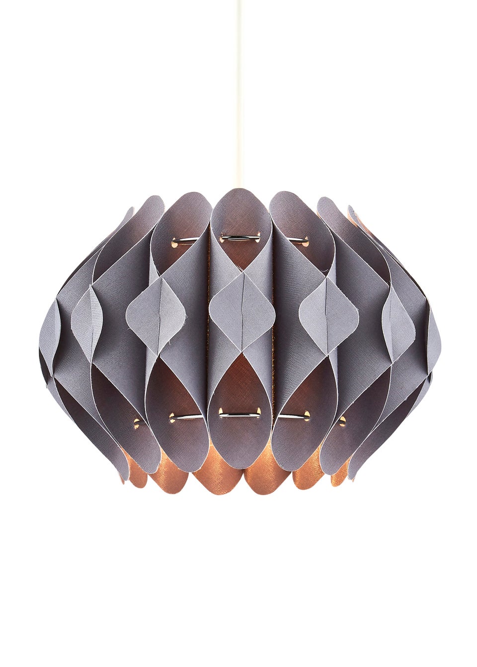 BHS Landon Small Easy Fit Shade Grey (20cm x 29cm)