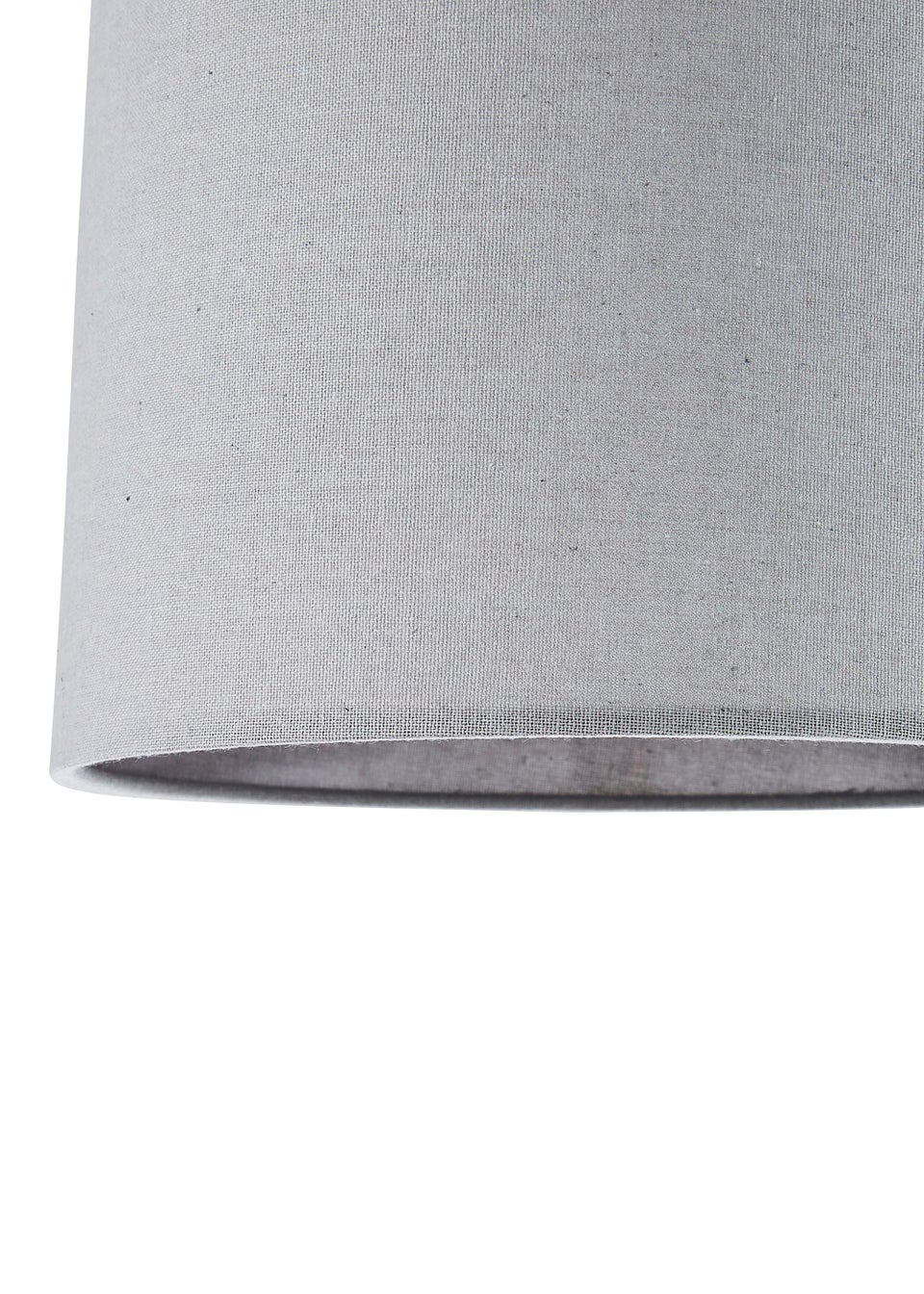 BHS Mira Linen Easyfit Shade Grey (19cm x 25cm)