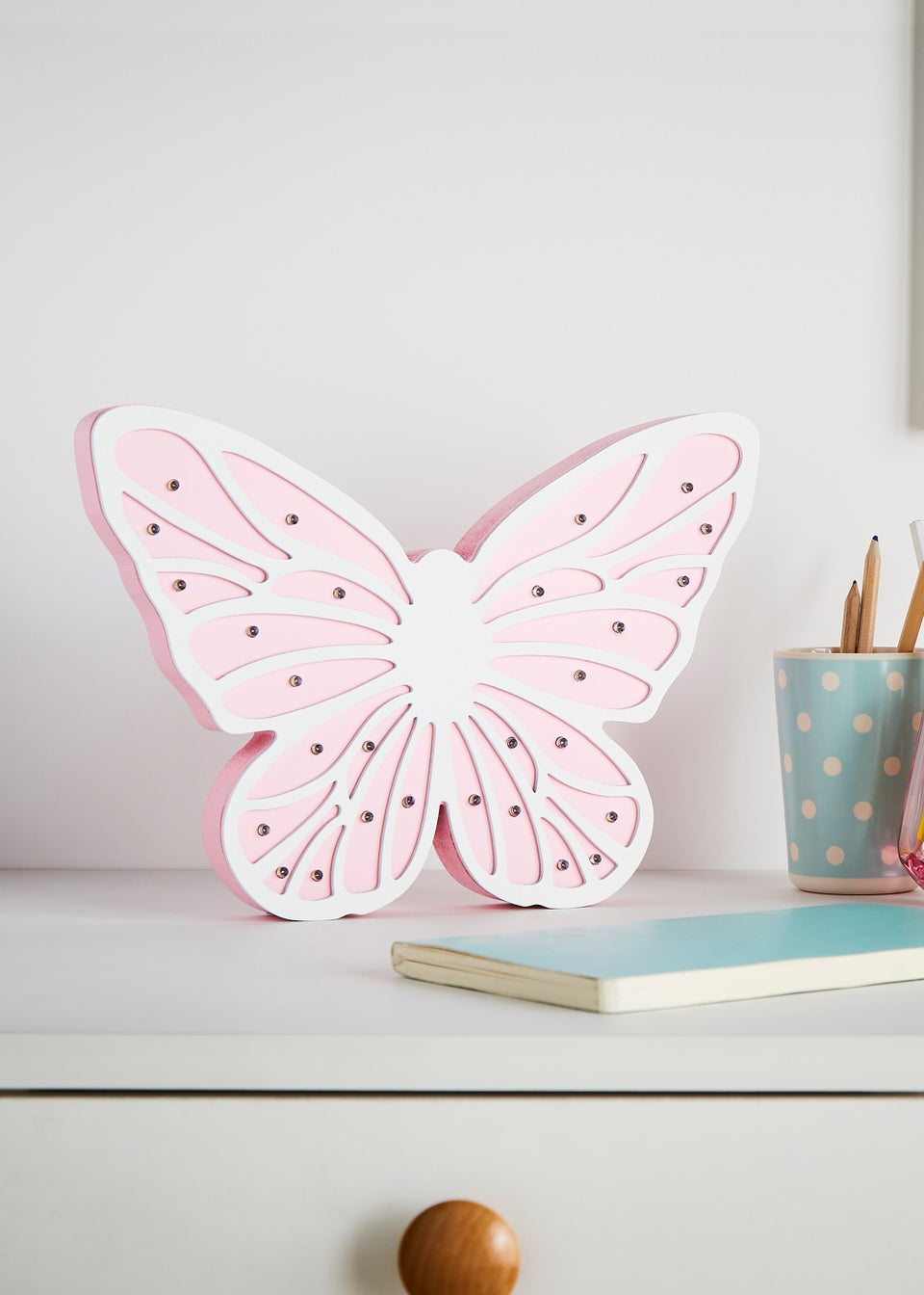 Glow Butterfly Light (21cm x 29.5 x 3cm)