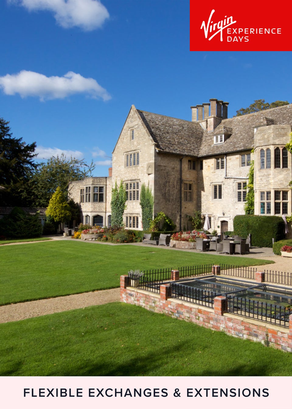 Virgin Experience Days One Night Cotswolds Break for Two at the Stonehouse Court Hotel