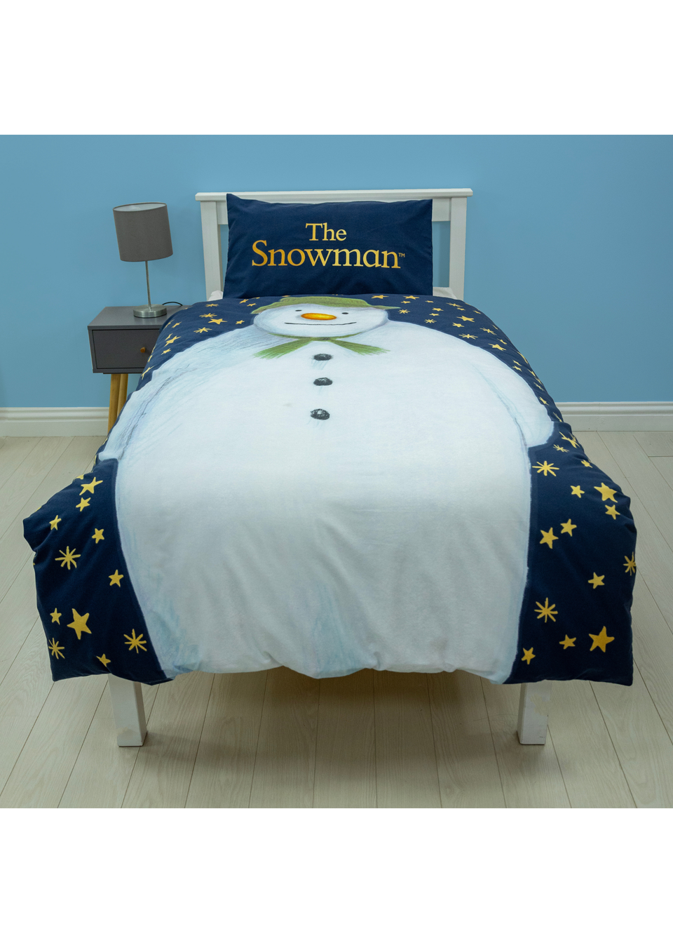 The Snowman Midnight Single Panel Duvet Cover