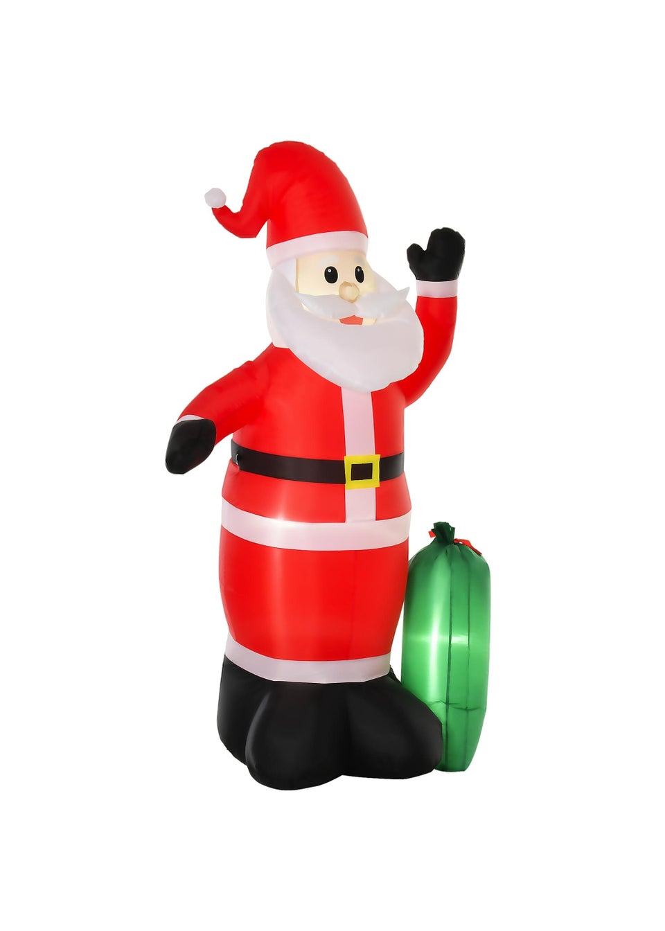 HOMCOM 7.5ft Inflatable Christmas Santa Claus