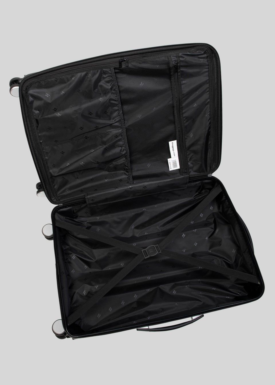 IT Luggage Silver Wave Suitcase