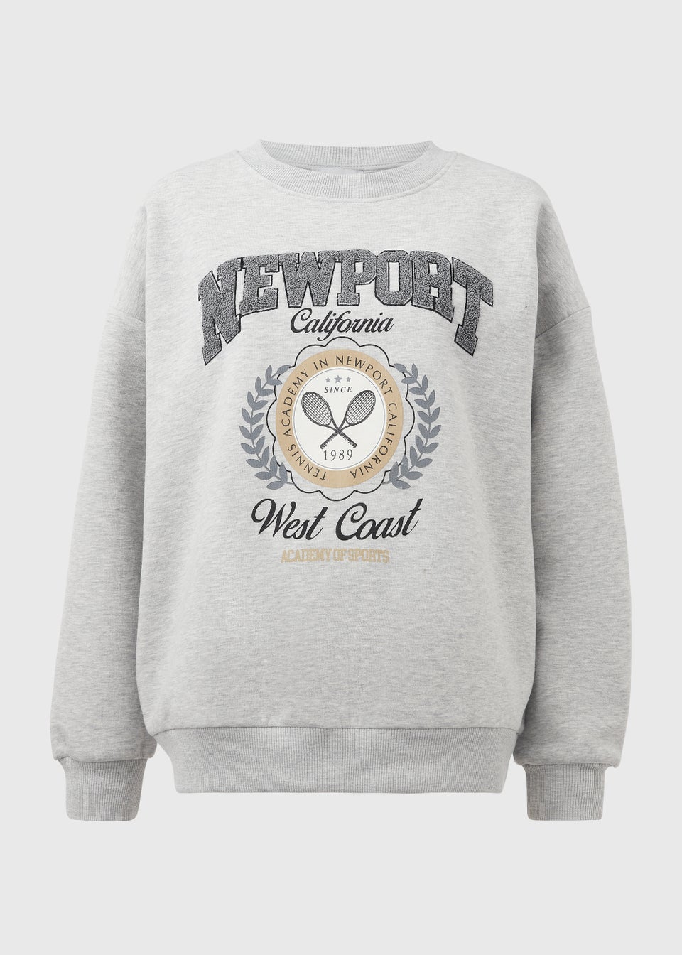 Grey Marl Newport Sweatshirt