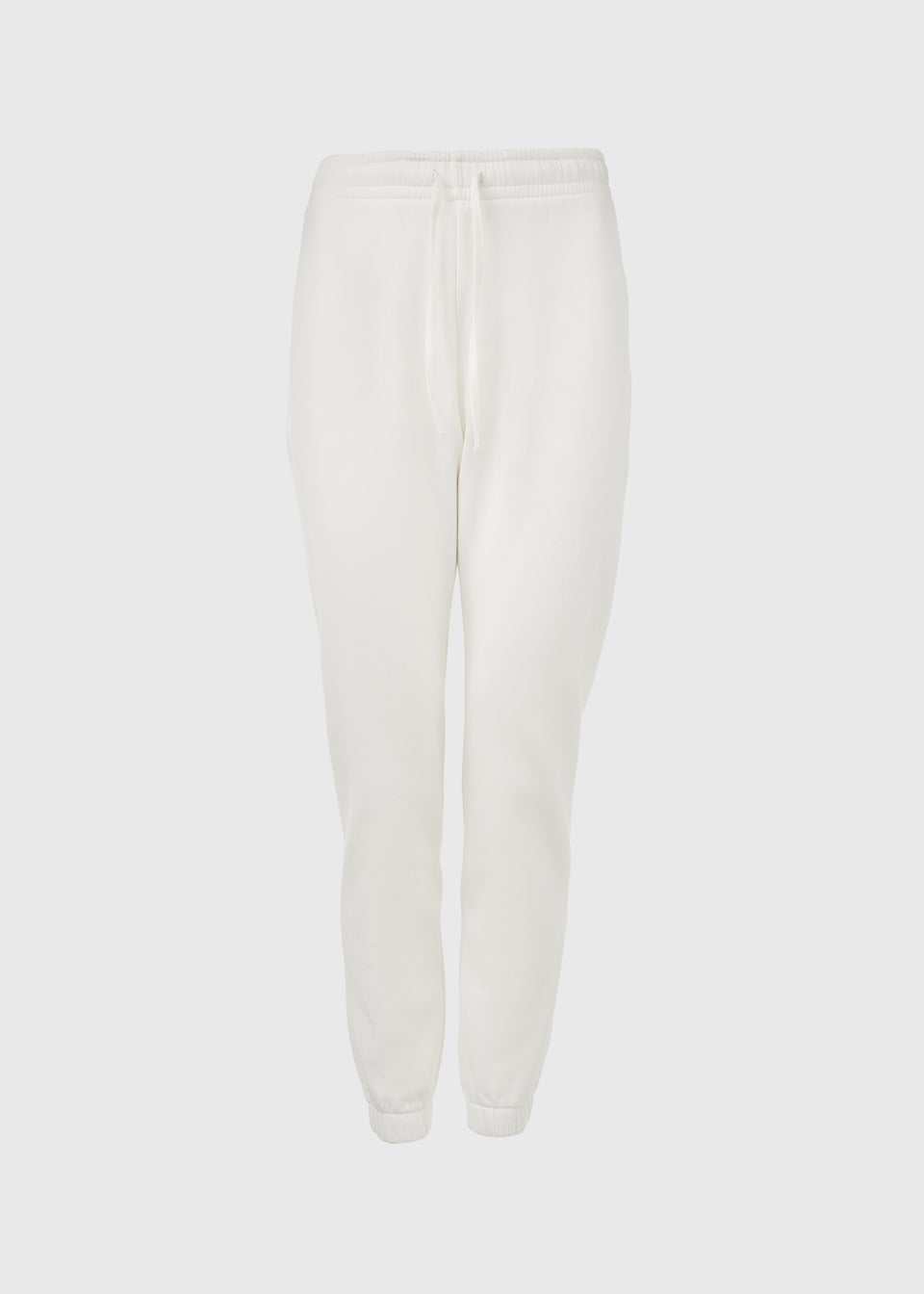 Cream Cuffed Joggers