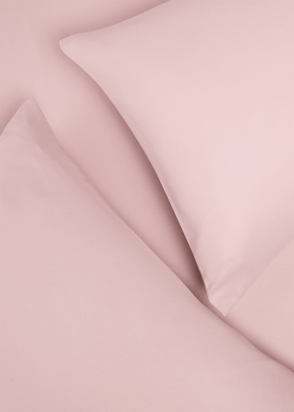 Pink 100% Cotton Housewife Pillowcase Pair