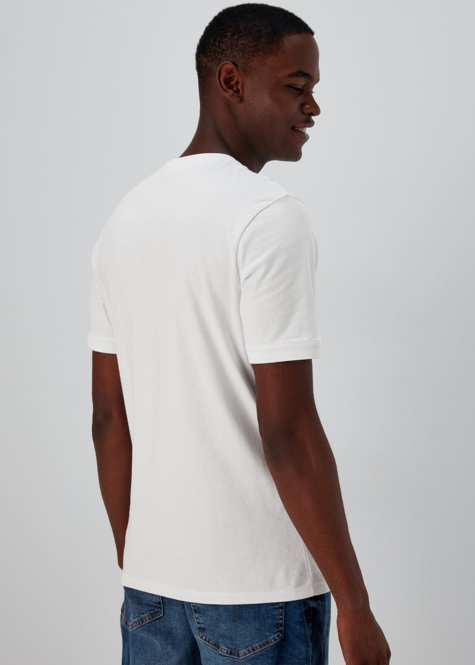 White Smart Trim T-Shirt