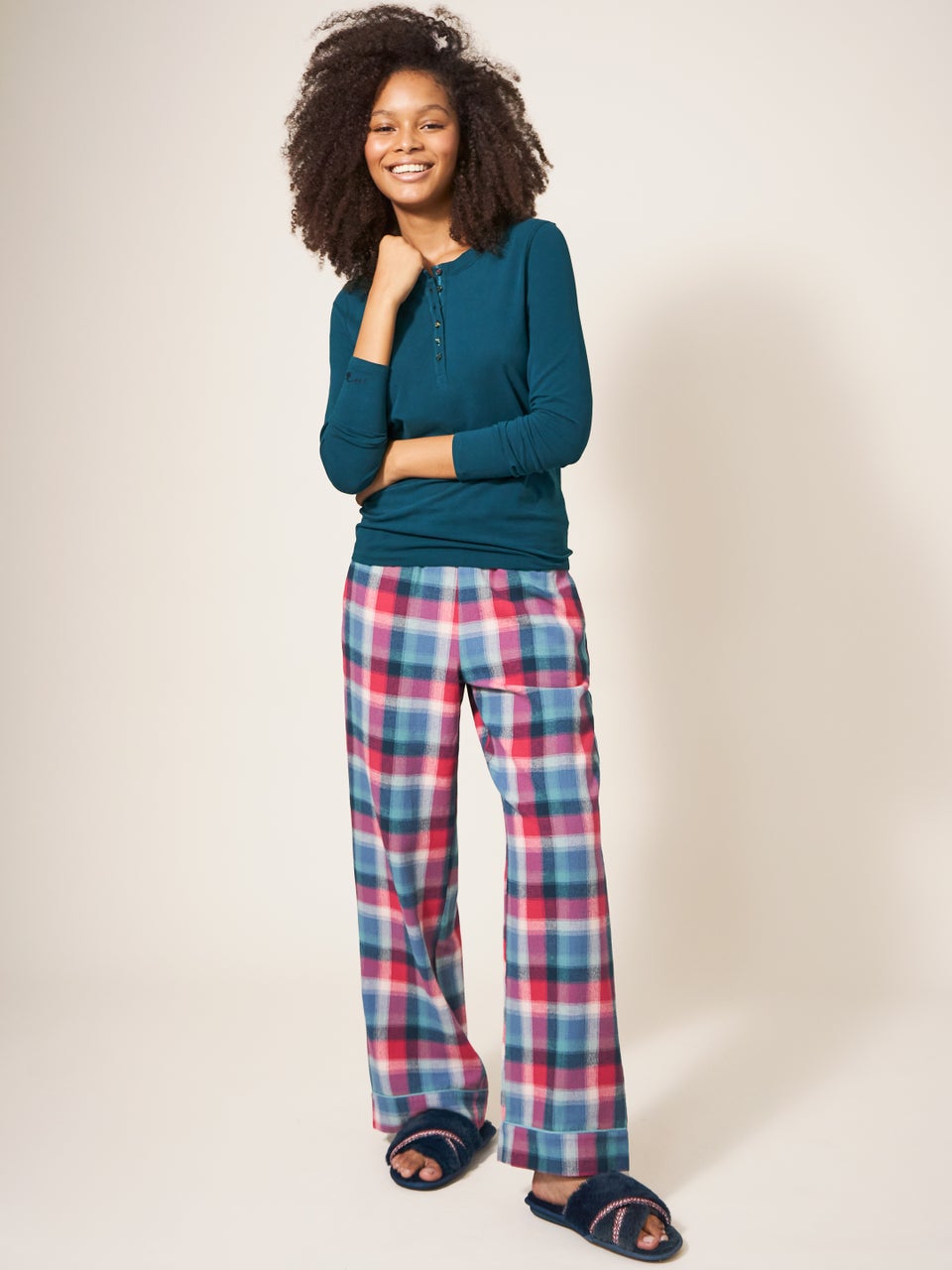 Hailey Henley Pyjamatop