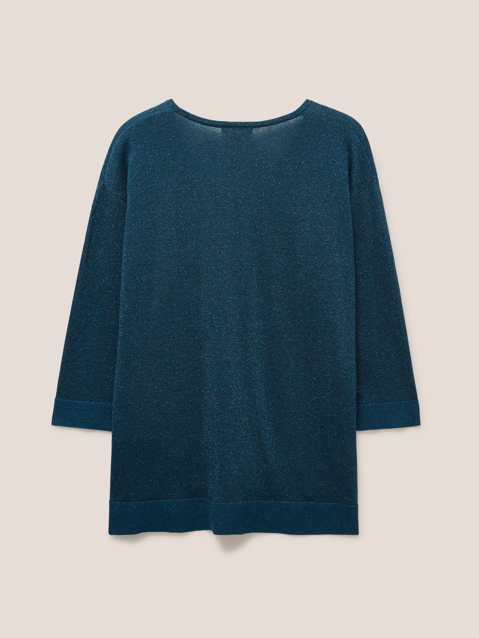 Night Sky Pullover mit V-Ausschnitt
