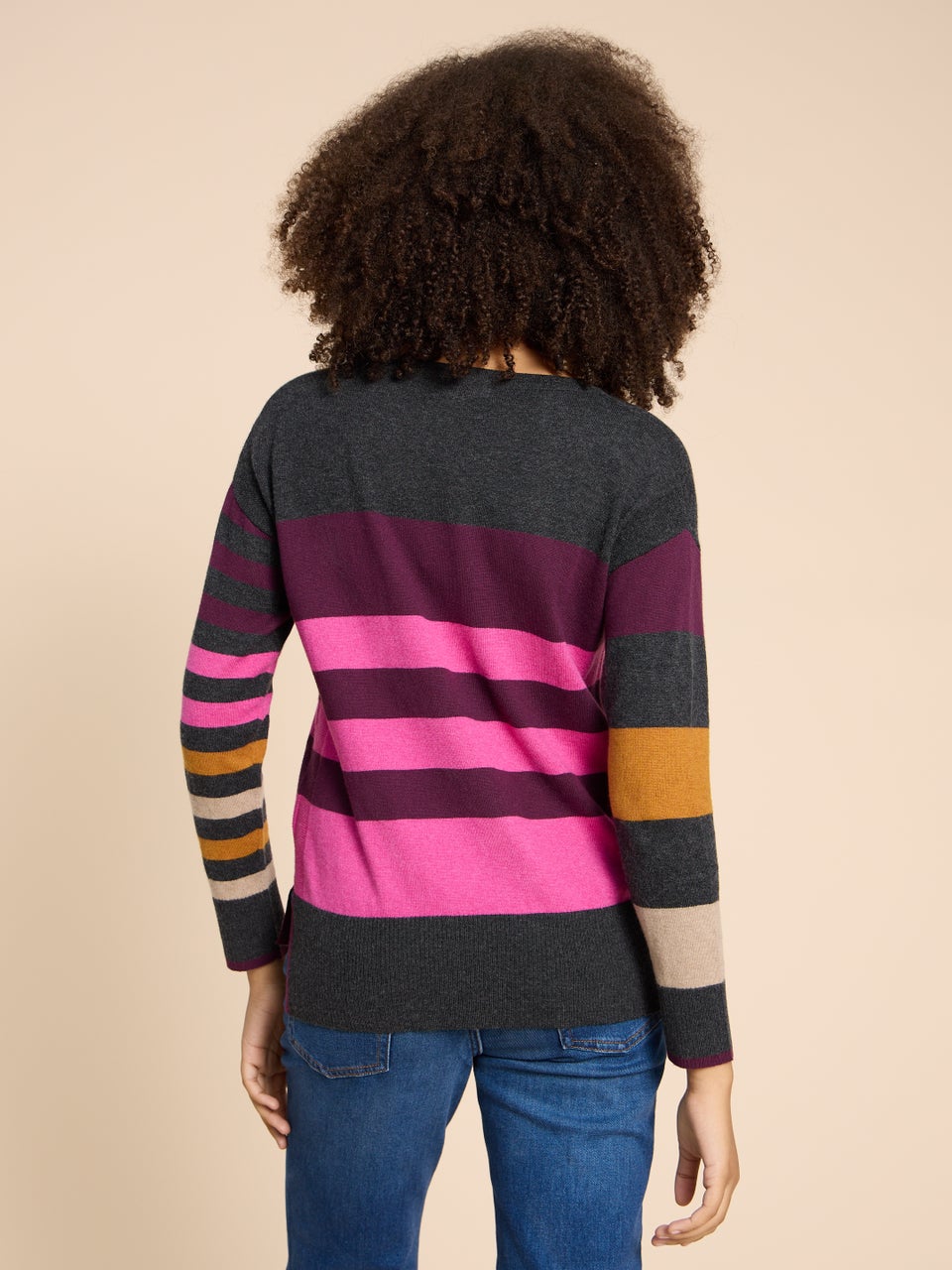 Urban Pullover mit Colour-Block-Design