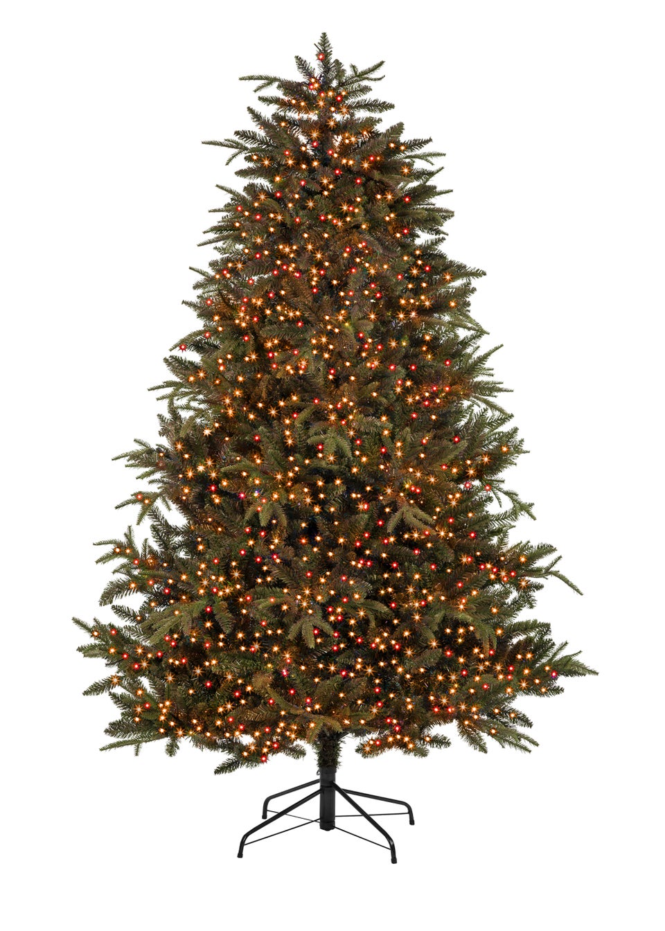 Premier Decorations 1000 Red and Vintage Gold LED Treebrights